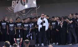 Beşiktaş'ta Türkiye Kupası kutlaması