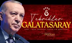 Cumhurbaşkanı Erdoğan'dan Galatasaray'a tebrik mesajı!