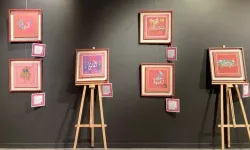 Esmaü'l Hüsna resim sergisi Çamlıca Cami Sanat Galerisi'nde sergileniyor