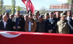 Şehit Piyade Sözleşmeli Onbaşı Recep Kabala, Erzurum'da son yolculuğuna uğurlandı