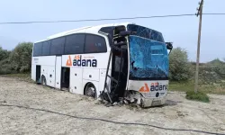 Yolcu otobüsü şarampole uçtu: 4 kişi yaralandı