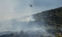 Çanakkale'de yangın! Alevler antik kente sıçradı