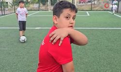 Parkta futbol oynayan çocuk bir anda kanlar içinde kaldı