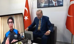 Cumhurbaşkanı Erdoğan Türk astronot Tuva Atasever ile konuştu: Son olmayacaksın!