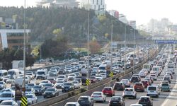 İstanbul'da haftanın ilk iş gününde trafik yoğunluğu