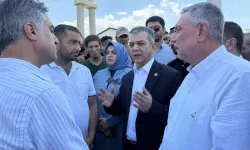 AK Parti Elazığ Milletvekili Keleş, iş bırakma eylemi yapan maden işçilerini ziyaret etti