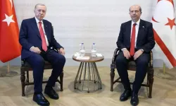 Cumhurbaşkanı Erdoğan, KKTC Cumhurbaşkanı Tatar ile görüştü