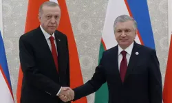 Cumhurbaşkanı  Erdoğan, Özbekistan Cumhurbaşkanı Mirziyoyev ile görüştü