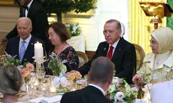 Cumhurbaşkanı Erdoğan ve eşi Biden'ın liderler onuruna verdiği yemeğe katıldı