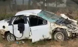 Sakarya'da otomobil tarlaya uçtu: 1 ölü!