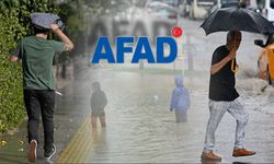 AFAD'dan 6 il için şiddetli yağış uyarısı! Sel riski devam ediyor