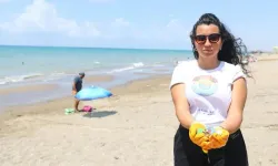 Antalya'nın kıyılarında plastikle mücadele sürüyor