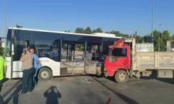 Bingöl'de otobüs ile kamyon çarpıştı: 6 yaralı