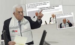 Mahmud Abbas'ın TBMM'deki konuşması dünya basınında! Vurucu cümleler manşete taşındı