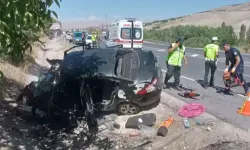 Malatya'da korkunç kaza: 3 kişi öldü, 1 kişi yaralandı