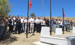 Tunceli'de PKK'lı teröristlerce şehit edilen 6 sivil ve 2 güvenlik korucusu anıldı