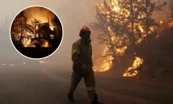 Yunanistan'da yangın! 3 hastane tahliye edildi