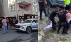 Avcılar'da ortalık savaş alanına döndü! Polise taş ve sopalarla saldırdılar!