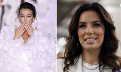 Pınar Deniz'in Eva Longoria'ya attığı bakış çok konuşuldu!