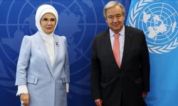 Emine Erdoğan'dan BM Genel Sekreteri Guterres'e Teşekkür: "Güçlü Destek İçin Minnettarız"