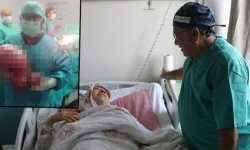 Doktor bile şaşırdı! Karnından 10 kiloluk kitle çıktı