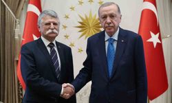 Cumhurbaşkanı Erdoğan, Macaristan Ulusal Meclis Başkanı Laszlo Köver’i kabul etti!