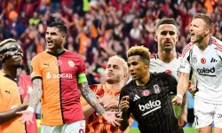 Galatasaray - Beşiktaş derbisi büyük heyecanla bekleniyor! İşte muhtemel 11'ler