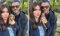 Icardi ve Wanda Nara'dan mutlu aile pozu!