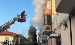 Sakarya'da balkonda patlayan piknik tüpü yangına sebep oldu!