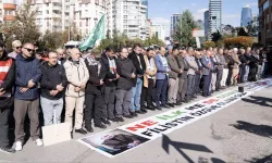 Şehit Yahya Sinvar için Ankara'da gıyabi cenaze namazı kılındı