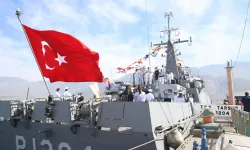 TCG Tarsus gemisi ve TCSG-304 botu Hatay'da ziyarete açıldı