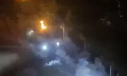 Batman'dan zırhlı polis aracına molotofla saldırı