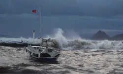 Bodrum’da feribot seferlerine 2 gün fırtına engeli