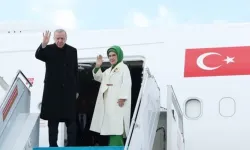 Cumhurbaşkanı Erdoğan Kırgızistan'a gitti!