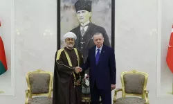 Cumhurbaşkanı Erdoğan, Umman Sultanı Heysem bin Tarık'ı karşıladı!