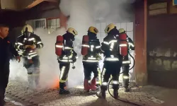 Kayseri'de ayakkabı imalathanesinde çıkan yangın söndürüldü