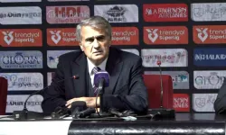 Şenol Güneş: "Bizim için hayal kırıklığı"