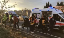 Tekirdağ'da feci kaza! 1 ölü, 10 yaralı