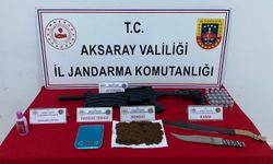 Aksaray'da uyuşturucu operasyonu! Şüpheli tutuklandı