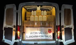 Aydın'da 1,6 ton etil alkol geçirildi