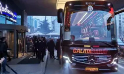 Galatasaray kafilesi, Kayseri'ye geldi