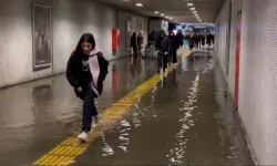 Ulubatlı Metrosunda gider patladı! İstasyonu su bastı