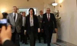 DEM Parti heyetinden Ahmet Türk: Görüşmeler olumlu geçti