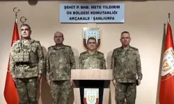 Kara Kuvvetleri Komutanı Orgeneral Bayraktaroğlu, Kilis ve Şanlıurfa'da incelemelerde bulundu