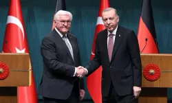 Cumhurbaşkanı Erdoğan Almanya Cumhurbaşkanı FrankWalter Steinmeier ile bir araya geldi