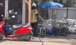 Hurda deposundaki LPG tankı patladı: 1 yaralı