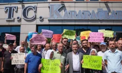 Pazarcılar Karabağlar Belediyesi’nin Katı Atık Ücretine İtiraz Etti, Eylem Yaptı