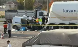 Ankara'da Feci Kaza: Tankere Çarpan Otomobilde 3 Kişi Öldü