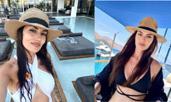 Fahriye Evcen ile Çocukları Alışverişe Çıktı