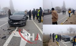 UHA Haber Ekipleri Habere Giderken Kaza Yaptı